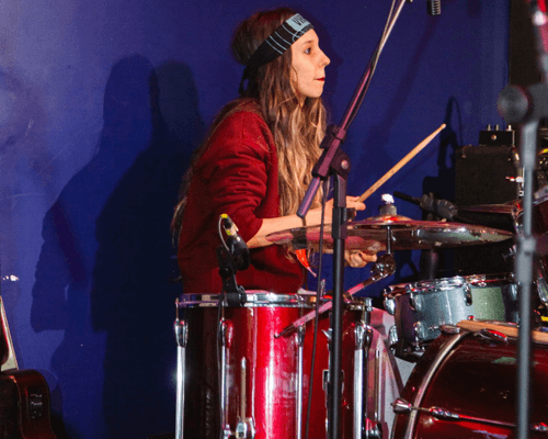 Aulas de bateria na Vibrato